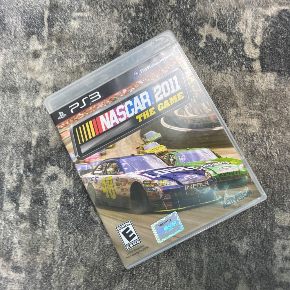 NASCAR 2011 The Game Sony PlayStation 3 PS3 Video Game Activision Complete Case